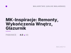 MK-Inspiracje: Remonty, Wykończenia Wnętrz, Glazurnik