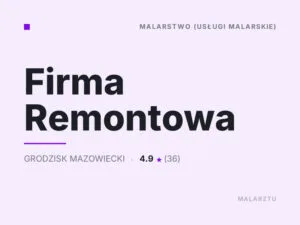 Firma Remontowa