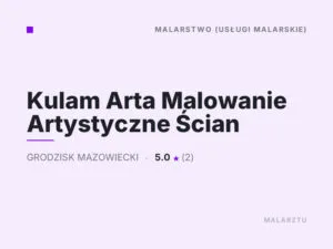 Kulam Arta Malowanie Artystyczne Ścian
