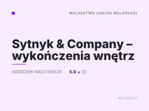 Sytnyk & Company – wykończenia wnętrz