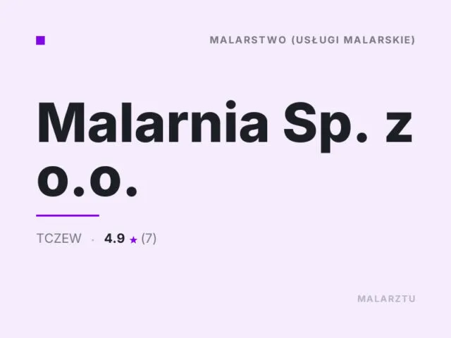 Malarnia Sp. z o.o.