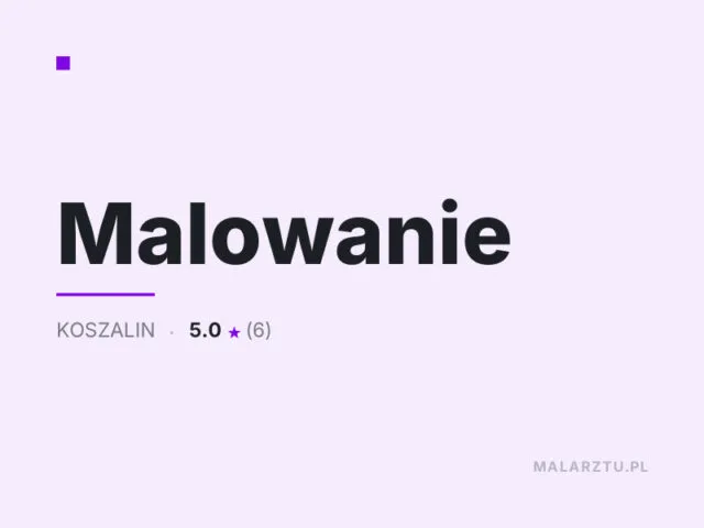 Malowanie