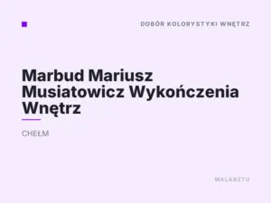 Marbud Mariusz Musiatowicz Wykończenia Wnętrz