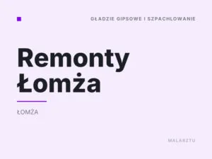 Remonty Łomża