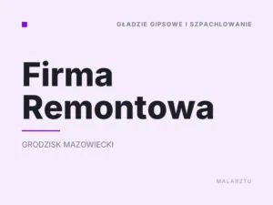 Firma Remontowa