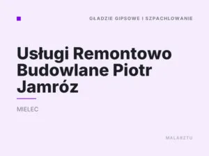 Usługi Remontowo Budowlane Piotr Jamróz