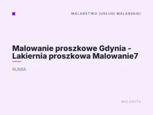 Malowanie proszkowe Gdynia – Lakiernia proszkowa Malowanie7