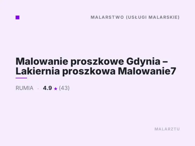 Malowanie proszkowe Gdynia – Lakiernia proszkowa Malowanie7
