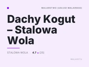 Dachy Kogut – Stalowa Wola