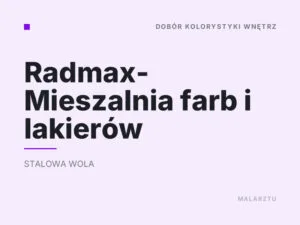 Radmax- Mieszalnia farb i lakierów
