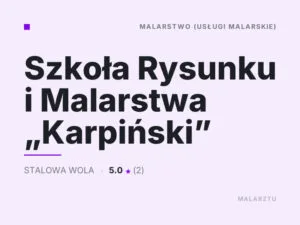Szkoła Rysunku i Malarstwa „Karpiński”