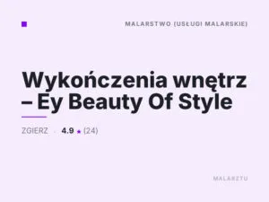 Wykończenia wnętrz – Ey Beauty Of Style