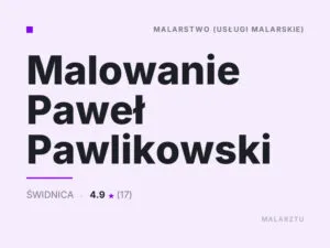 Malowanie Paweł Pawlikowski